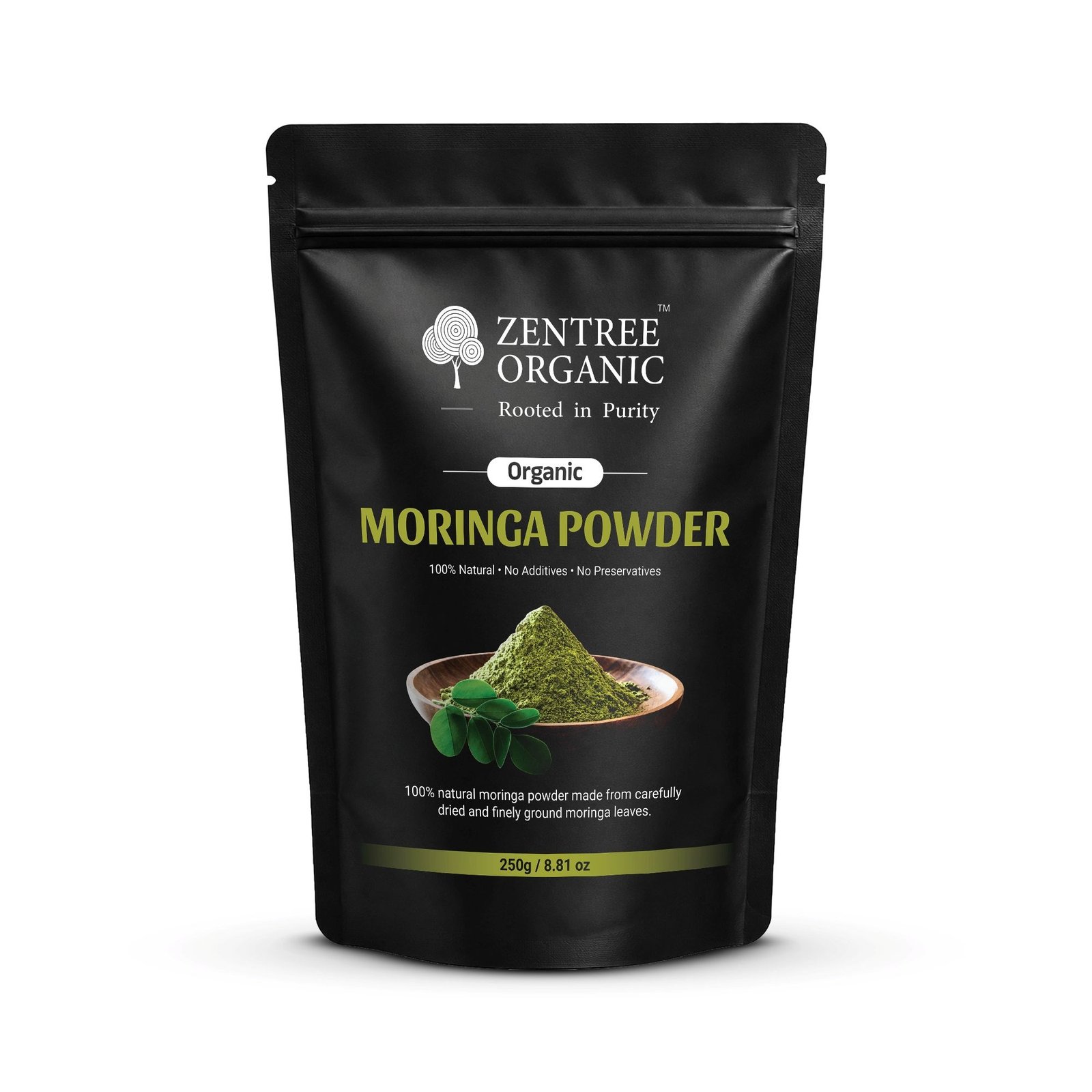 Moringa Powder Mockup Organic Moringa Powder - Image 1