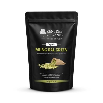 Organic green mung dal